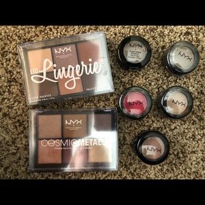 NYX assorted eyeshadows